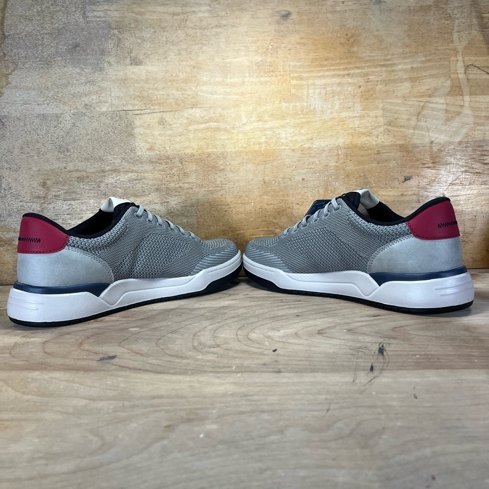 NEW Skechers Relaxed Fit Corliss Dorset Mens Size 9.5 Shoes Sneakers Gray Blue - Picture 5 of 8
